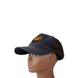 L.L.Bean Mountain Logo Adjustable Trucker Hats